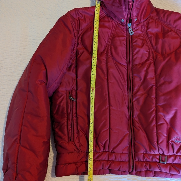 VINTAGE Bogner Cherry Red Winter Coat!😍💗 - Picture 6 of 12